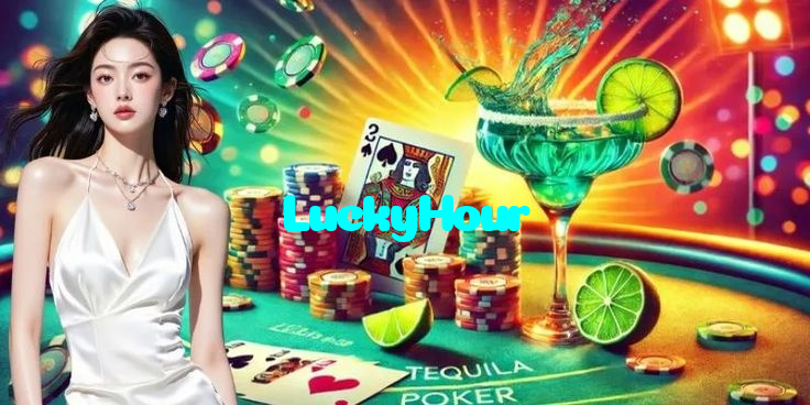 LuckyHour casino presented on mobile device in Pakistan with slots and live games